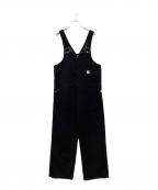 anachronormアナクロノーム）の古着「ウールダブルニーオーバオール」｜ブラック