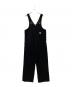 anachronorm（アナクロノーム）の古着「ウールダブルニーオーバオール」｜ブラック