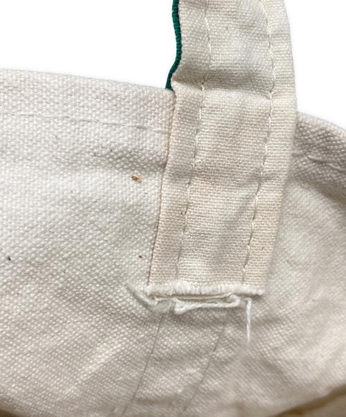 L.L.Bean（エルエルビーン）L.L.Bean (エルエルビーン) 70-80`Sスモールトートバッグ ベージュ×グリーンの古着・服飾アイテム