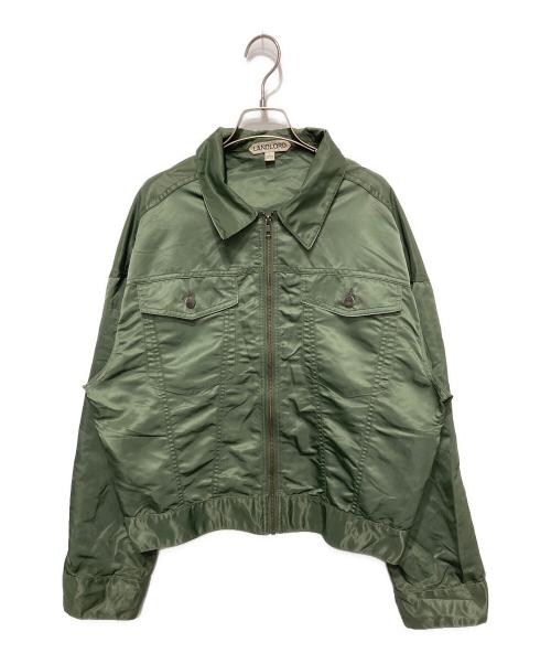 LANDLORD（ランドロード）LANDLORD (ランドロード) ナイロントラッカージャケット オリーブ サイズ:Ｓの古着・服飾アイテム