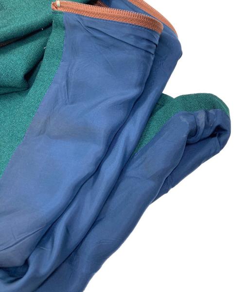 NON TOKYO（ノントーキョー）NON TOKYO (ノントーキョー) サイドジップスラックス グリーン サイズ:2の古着・服飾アイテム