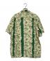 Sun Surf (サンサーフ) ハイビスカス柄レーヨンアロハシャツ グリーン サイズ:不明：10000円