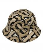 BURBERRY LONDONバーバリーロンドン）の古着「モノグラムバケットハット」｜ブラウン