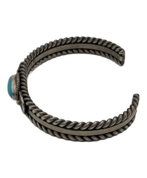 Navajo（ナバホ）NAVAJO (ナバホ) ワイヤーターコイズバングルの古着・服飾アイテム