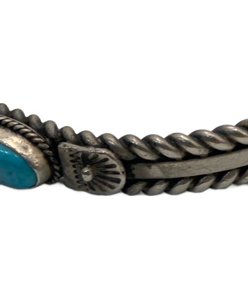 Navajo（ナバホ）NAVAJO (ナバホ) ワイヤーターコイズバングルの古着・服飾アイテム