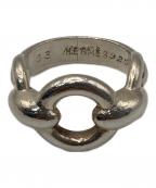 HERMESエルメス）の古着「3連ホースビットリング」｜シルバー