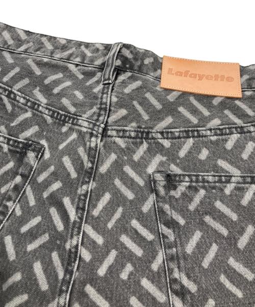 Lafayette（ラファイエット）Lafayette (ラファイエット) レーザー ウォッシュ加工 デニムパンツ グレー サイズ:86cm (W34)の古着・服飾アイテム