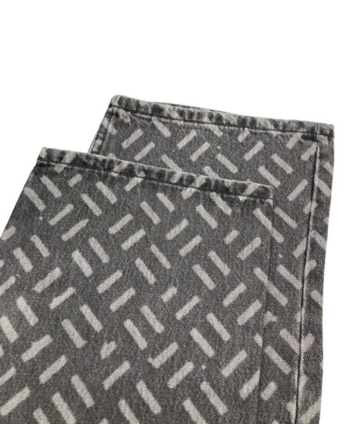 Lafayette（ラファイエット）Lafayette (ラファイエット) レーザー ウォッシュ加工 デニムパンツ グレー サイズ:86cm (W34)の古着・服飾アイテム