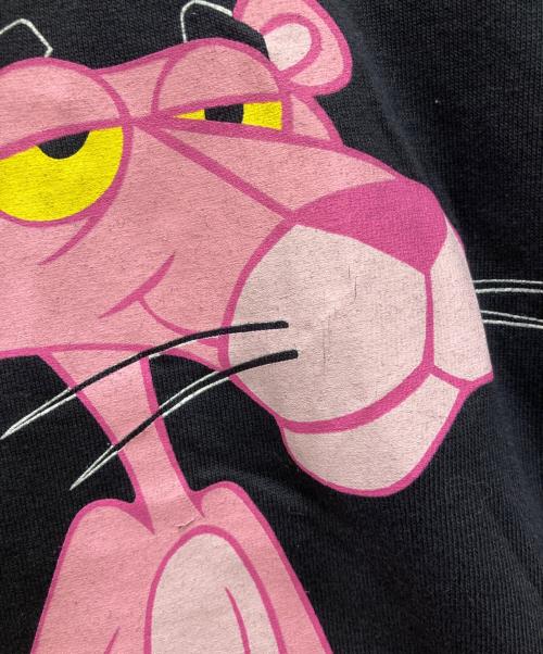 STANLEY DESANTIS（スタンリーデサンティス）STANLEY DESANTIS (スタンリーデサンティス) 90'S The Pink Panther Tシャツ 両面プリント ブラック サイズ:Ｍの古着・服飾アイテム