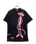 STANLEY DESANTIS（スタンリーデサンティス）の古着「90'S The Pink Panther Tシャツ 両面プリント」｜ブラック