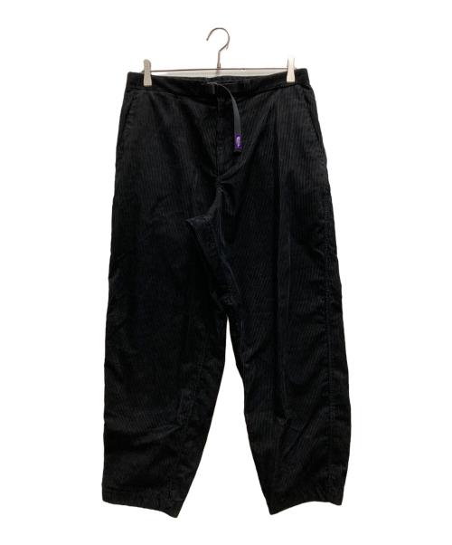 THE NORTHFACE PURPLELABEL（ザ・ノースフェイス パープルレーベル）THE NORTHFACE PURPLELABEL (ザ・ノースフェイス パープルレーベル) Corduroy Wide Tapered Pants ブラック サイズ:32の古着・服飾アイテム