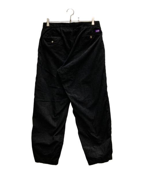 THE NORTHFACE PURPLELABEL（ザ・ノースフェイス パープルレーベル）THE NORTHFACE PURPLELABEL (ザ・ノースフェイス パープルレーベル) Corduroy Wide Tapered Pants ブラック サイズ:32の古着・服飾アイテム
