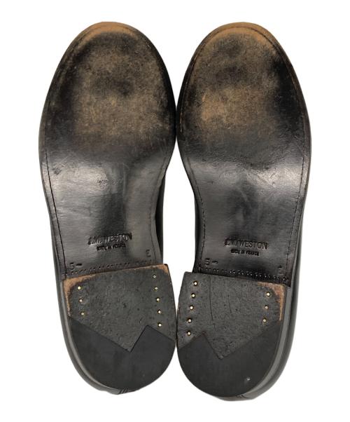 J.M.WESTON（ジェイエムウエストン）J.M.WESTON (ジェイエムウエストン) 180 SIGNATURE LOAFER ブラック サイズ: 5E 1/2の古着・服飾アイテム