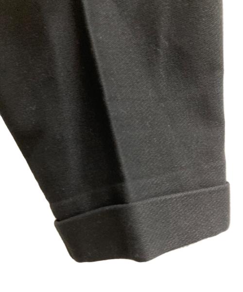 DRIES VAN NOTEN（ドリスヴァンノッテン）DRIES VAN NOTEN (ドリスヴァンノッテン) タックパンツ ブラック サイズ:46の古着・服飾アイテム