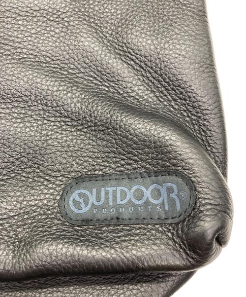 OUTDOOR PRODUCTS（アウトドア プロダクツ）OUTDOOR PRODUCTS (アウトドア プロダクツ) Firsthand (ファーストハンド) SPレザーヘルメットバッグ ブラックの古着・服飾アイテム