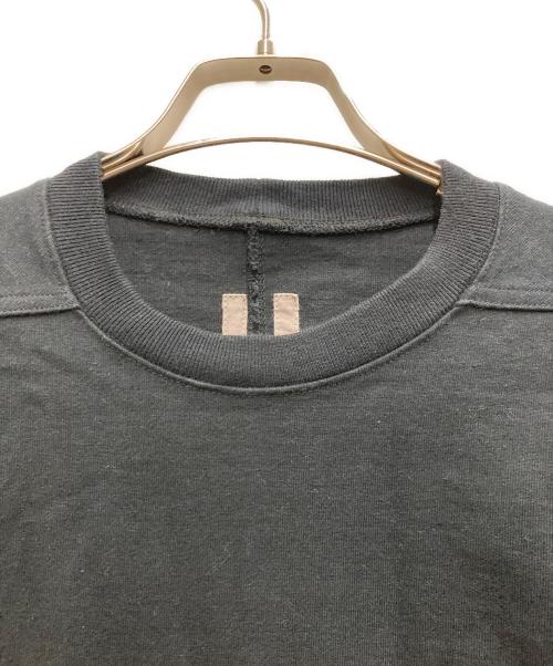 RICK OWENS（リックオウエンス）RICK OWENS (リックオウエンス) オーバーサイズTEE ブラック サイズ:Sの古着・服飾アイテム