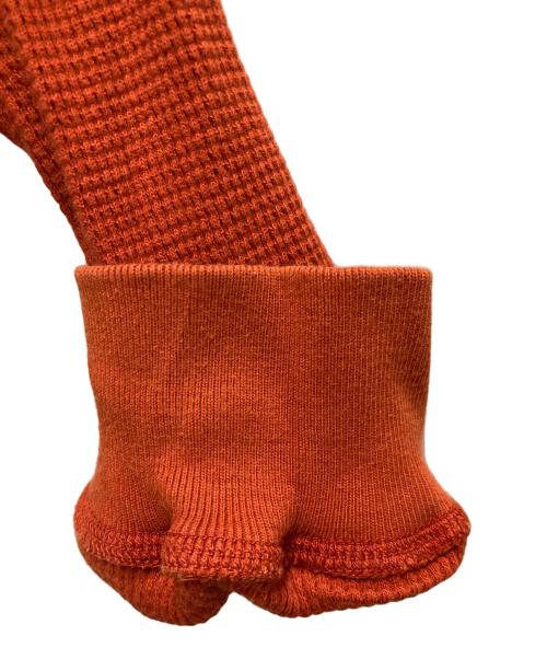 STONE ISLAND（ストーンアイランド）STONE ISLAND (ストーンアイランド) ワッフルLS/ TEE オレンジ サイズ:Ⅼの古着・服飾アイテム