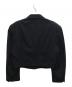 COMME des GARCONS HOMME PLUS (コムデギャルソンオムプリュス) ウールギャバクロップドジャケット ネイビー サイズ:S：33000円