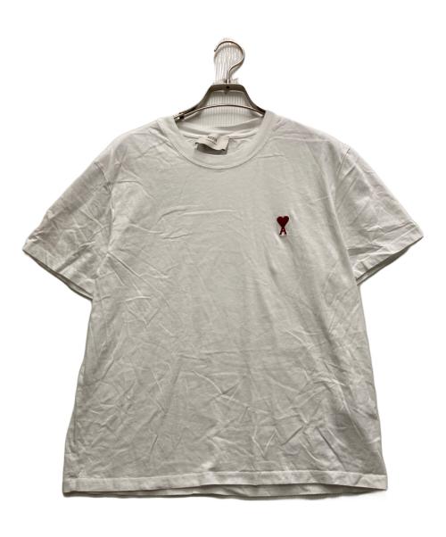 ami（アミ）ami (アミ) Ami de Coeur Tシャツ ホワイト サイズ:Lの古着・服飾アイテム