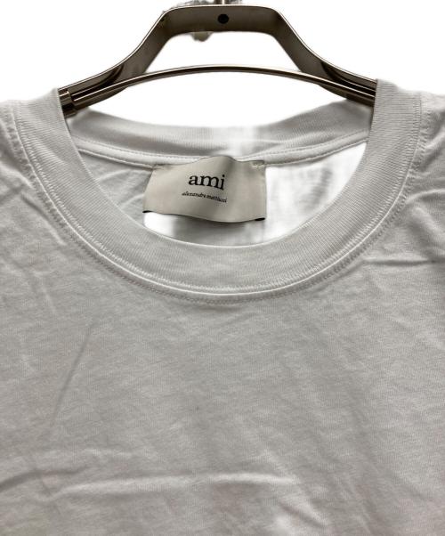 ami（アミ）ami (アミ) Ami de Coeur Tシャツ ホワイト サイズ:Lの古着・服飾アイテム