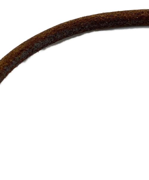 HERMES（エルメス）HERMES (エルメス) ジャンボHブレスレット ブラウンの古着・服飾アイテム