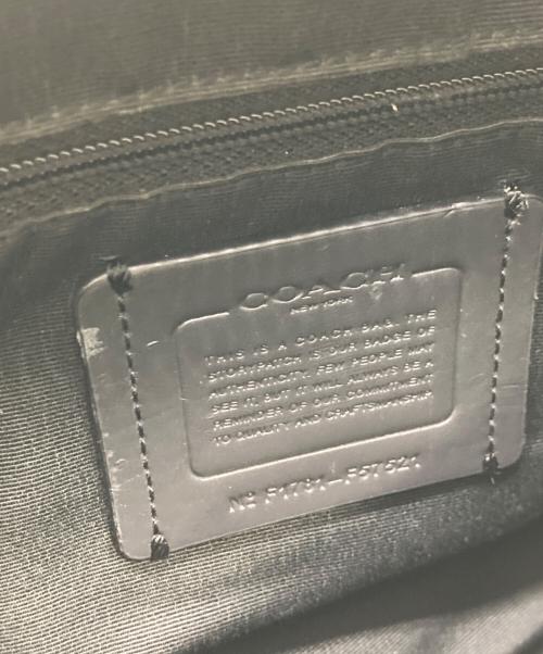 COACH（コーチ）COACH (コーチ) 2WAYショルダーバッグ ブラックの古着・服飾アイテム