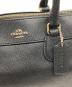 中古・古着 COACH (コーチ) 2WAYショルダーバッグ ブラック：5000円