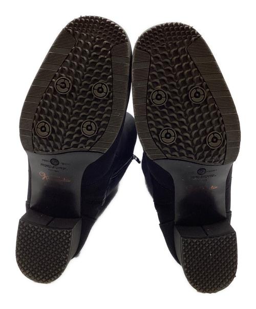 GINZA kanematsu（ギンザ カネマツ）GINZA kanematsu (ギンザ カネマツ) ロングブーツ ブラック サイズ:23.5cmの古着・服飾アイテム