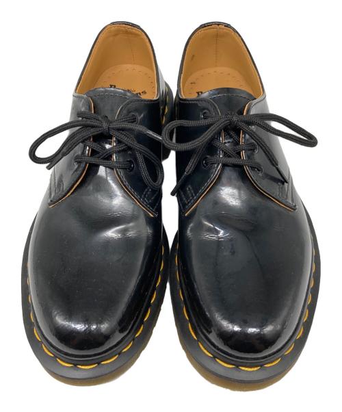 Dr.Martens（ドクターマーチン）Dr.Martens (ドクターマーチン) パテントレザー3ホールシューズ ブラック サイズ:24cmの古着・服飾アイテム