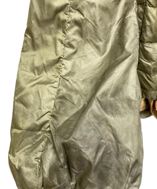 MONCLER（モンクレール）MONCLER (モンクレール) sacai (サカイ) SAKI フリルダウンジャケット オリーブ サイズ:00の古着・服飾アイテム