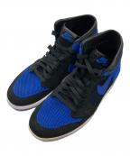 NIKEナイキ）の古着「Air Jordan 1 Retro High Flyknit/エアジョーダン 1 レトロ ハイ フライニット」｜ブルー