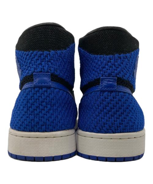NIKE（ナイキ）NIKE (ナイキ) Air Jordan 1 Retro High Flyknit/エアジョーダン 1 レトロ ハイ フライニット  ブルー サイズ:26.5㎝の古着・服飾アイテム