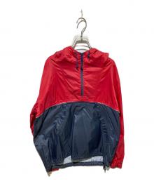 GAP（ギャップ）の古着「00s ナイロンアノラックパーカー」｜ネイビー×レッド