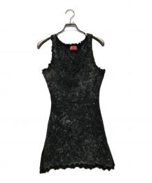 DIESEL（ディーゼル）の古着「D-Certa ミニドレス」｜ブラック