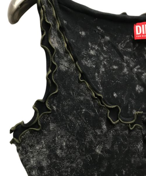 DIESEL（ディーゼル）DIESEL (ディーゼル) D-Certa ミニドレス ブラック サイズ:Sの古着・服飾アイテム