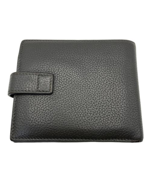 Saint Laurent Paris（サンローランパリ）Saint Laurent Paris (サンローランパリ) 2つ折り財布 グレーの古着・服飾アイテム
