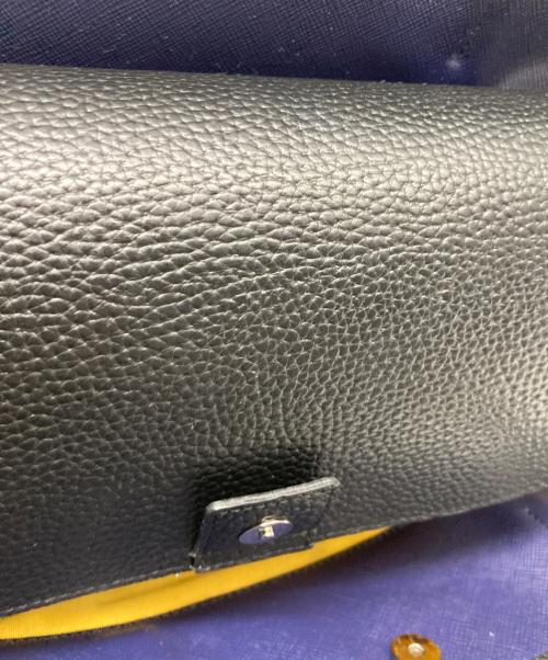 A.D.M.J.（エーディーエムジェイ）A.D.M.J. (エーディーエムジェイ) ジャガードハンドバッグ ブラックの古着・服飾アイテム