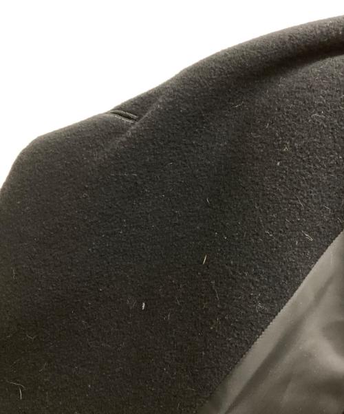 ISSEY MIYAKE（イッセイミヤケ）ISSEY MIYAKE (イッセイミヤケ) ウールチェスターコート ブラック サイズ:Ⅼの古着・服飾アイテム