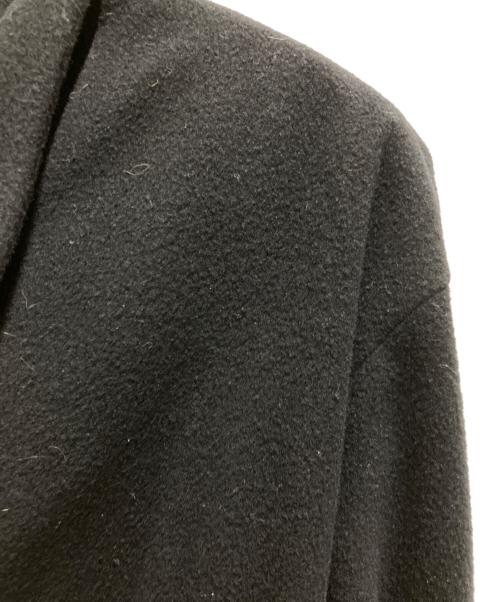 ISSEY MIYAKE（イッセイミヤケ）ISSEY MIYAKE (イッセイミヤケ) ウールチェスターコート ブラック サイズ:Ⅼの古着・服飾アイテム