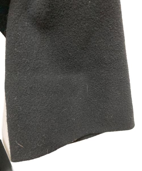 ISSEY MIYAKE（イッセイミヤケ）ISSEY MIYAKE (イッセイミヤケ) ウールチェスターコート ブラック サイズ:Ⅼの古着・服飾アイテム