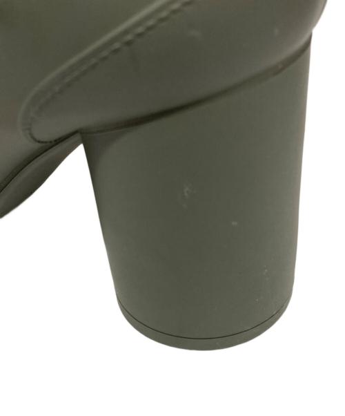 Maison Margiela（メゾンマルジェラ）Maison Margiela (メゾンマルジェラ) ラバーレイン足袋ブーツ グリーン サイズ:36の古着・服飾アイテム