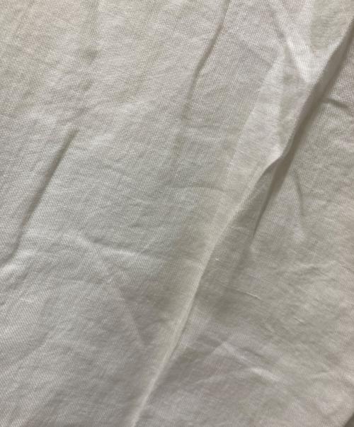 DEUXIEME CLASSE（ドゥーズィエム クラス）Deuxieme Classe (ドゥーズィエム クラス) Handsome リネン パンツ ホワイト サイズ:36の古着・服飾アイテム