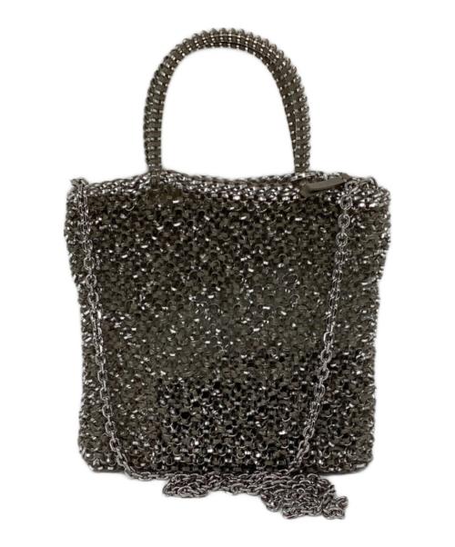 ANTEPRIMA（アンテプリマ）ANTEPRIMA (アンテプリマ) 2way ワイヤーバッグ シルバーの古着・服飾アイテム