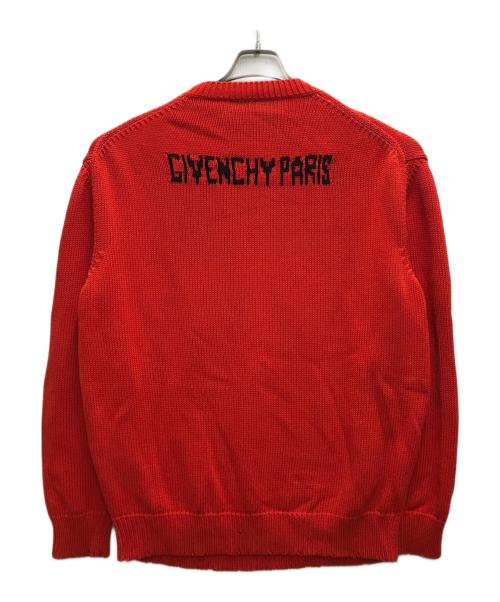 GIVENCHY（ジバンシィ）GIVENCHY (ジバンシィ) 4Gロゴニット オレンジ サイズ:Sの古着・服飾アイテム