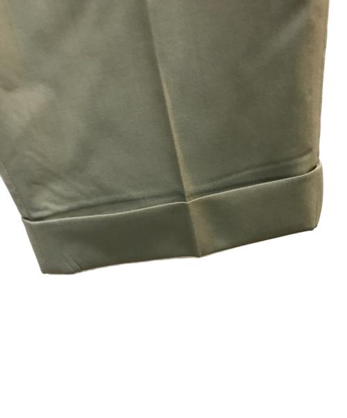 WACKO MARIA（ワコマリア）WACKO MARIA (ワコマリア) DORMEUIL / PLEATED TROUSERS グリーン サイズ:Mの古着・服飾アイテム