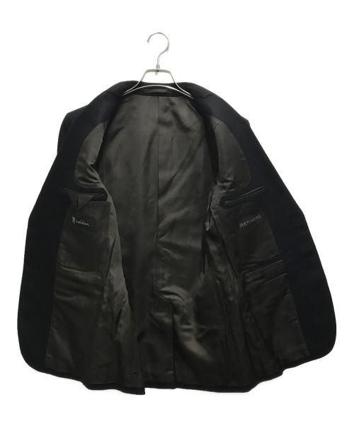 WACKO MARIA（ワコマリア）WACKO MARIA (ワコマリア) DORMEUIL / SINGLE BREASTED JACKET ブラック サイズ:Lの古着・服飾アイテム