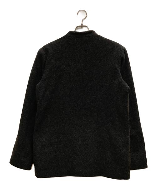 agnes b homme（アニエスベーオム）agnes b homme (アニエスベーオム) 90s スタンドカラーカラーウールジャケット グレー サイズ:1の古着・服飾アイテム