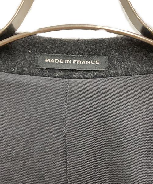 agnes b homme（アニエスベーオム）agnes b homme (アニエスベーオム) 90s スタンドカラーカラーウールジャケット グレー サイズ:1の古着・服飾アイテム