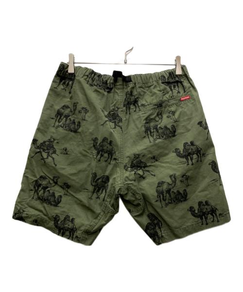 SUPREME（シュプリーム）Supreme (シュプリーム) CAMEL BELTED SHORTS オリーブ サイズ: 81cm (W32)の古着・服飾アイテム