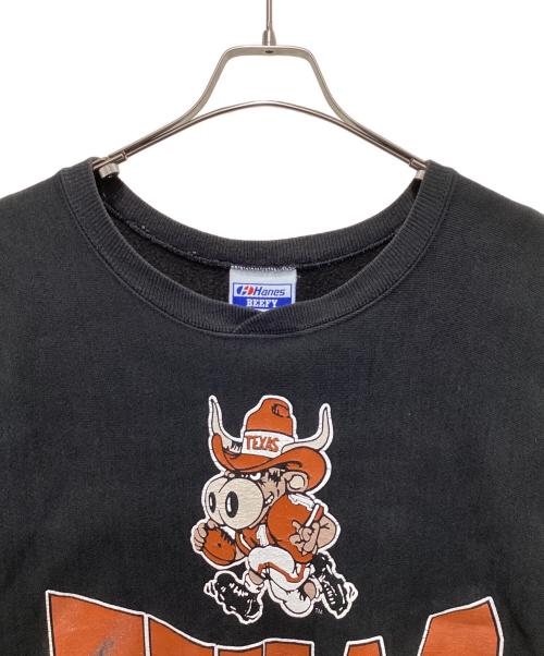 Hanes（ヘインズ）Hanes (ヘインズ) 90'S  2段 カレッジ ウェット ブラック サイズ:Lの古着・服飾アイテム